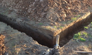 Копка траншей для канализации в Луге от 938 руб., заказать в ГОСТСТРОЙ