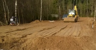 Отсыпка песком Луга, цена от 209 руб.