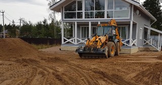 Засыпка участка Луга, цена от 209 руб.